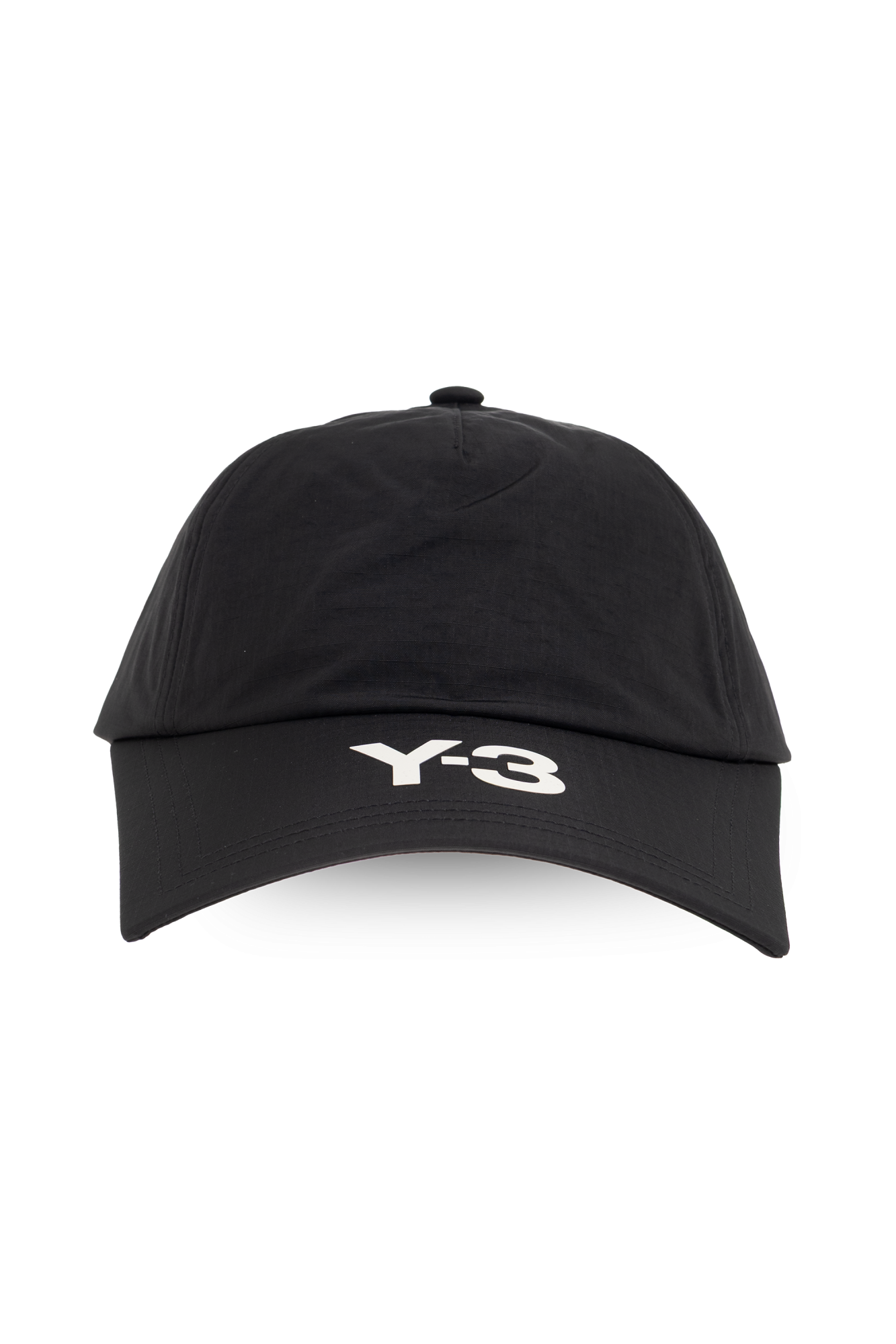 Y-3 CZARNY Czapka z daszkiem